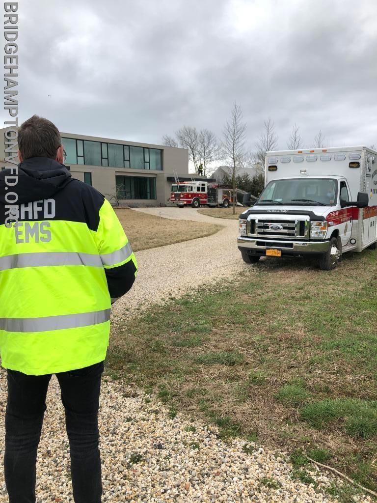 3/2020 Amidst the initial directive to take precautions to contain the Covid-19 spread, BHFD firefighter and E.M.S. members came out to contain a propane fire incident. 